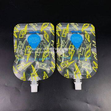 100ml translucent zipper sealing suction nozzle bag: leak-proof and airtight; good small suction nozzle: zipper suction nozzle: