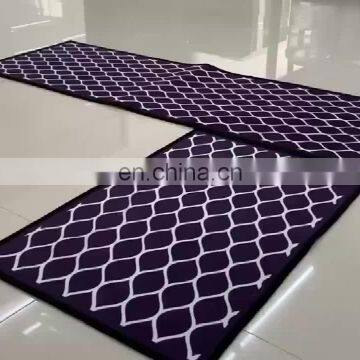 Popular 3D Flooring Carpet Coloring Water Absorbent Anti-silp Clear Kitchen Mats