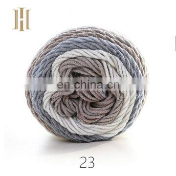 Cheap wholesale 2.03NM(100g=203m) Standard quality cotton acrylic blend yarn for baby knitting carpet