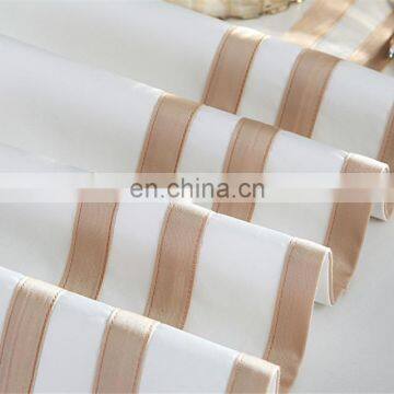 Home Hotel Bed Sheet Bedding Royal Comforter Set Cotton Queen Size Golden Bed Sheet Bedding Sets photo-6