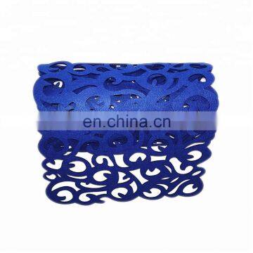Customized Style and Size 3mm Laser Cut Felt Table Mat With Various Colors photo-4