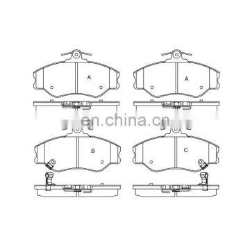 Brake Pads for HYUNDAI OE D1137 GDB3089 D11112 58101-43A00