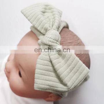 Organic Cotton Bonnet Hat Headband Set For Baby Boys Girls photo-6