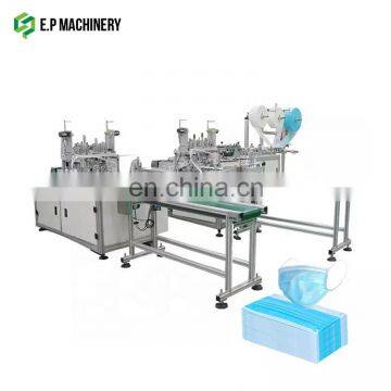 Facial Non Woven Folding Dust Medicine Mask Making Machine Indonesia