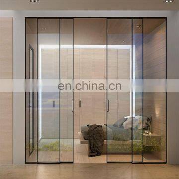 Modern Design Full Length Glass Door Interior Home Decoration photo-4