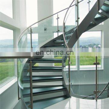 High Quality 10mm Clear Tempered Glass Stairway Factory photo-4