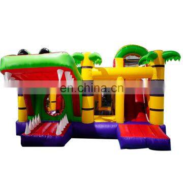 China Ultimate Combo Children Sporting Inflatable Water Slide Bounce Bouncy House Bouncing Round Cartoon Jumping Castle