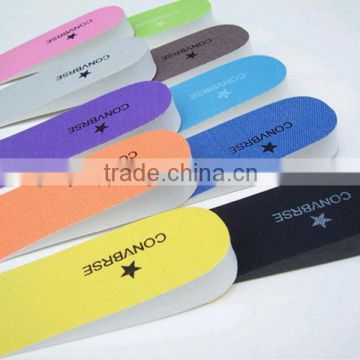 Durable EVA increase height insole with all colors