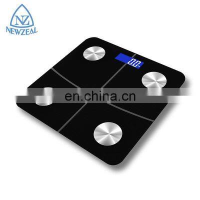 New Design Calculate Percentage Digital Blue Tooth Bodyfat Scale Blue Tooth Body Fat