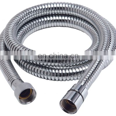 Flexible double encryption electroplating shower hose