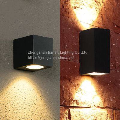 Round Square Design Waterproof IP65 6W 12W Led Wall Light photo-5