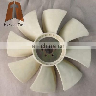 Excavator PC60-5 Fan blade for B3.3 4D95  diesel engine parts cooling Fan blade  8/ 11 blades