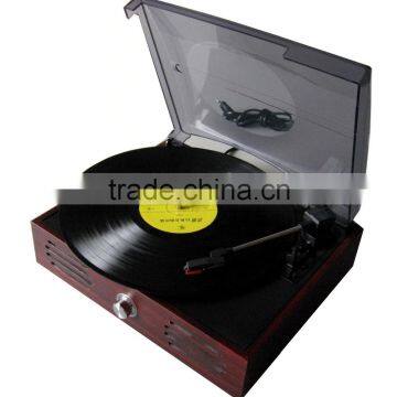 Classic Vintage Design!!! Simple Turntable& Vinyl Record LP& Gramophone With PC Link