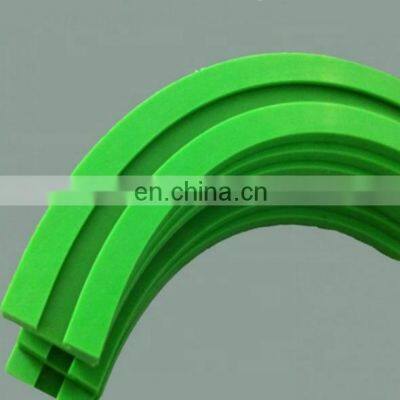 Custom Large Curved Sliding Guide Rail POM Plastic Track for Chain Roller