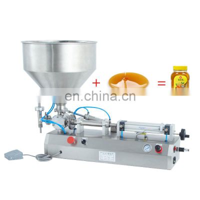 Semi Automatic Small Pneumatic Desktop Vial Powder Carbonated Drink Filling Machine