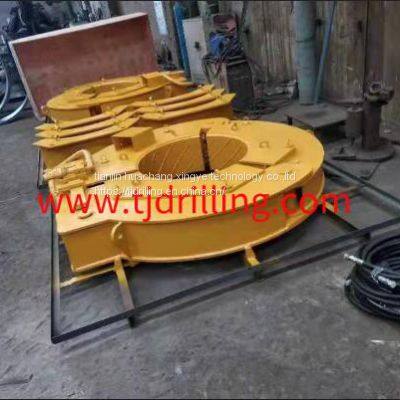 OD1200MM Hydraulic Retaining Clamp With 1000mm and 880mm Insert Used for Double Wall Casing Clamp