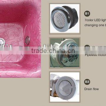 Salon Manicure Massage Nail Spa Pedicure Chair photo-5