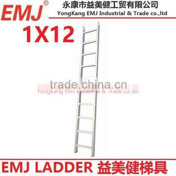 1 Section Single Straight ladder extension ladder 1X12