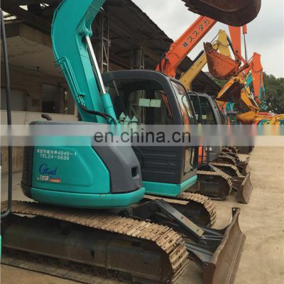 Kobelco sk70 mini size excavator , Used sk70 sk75 sk80 digger , Kobelco used digging machines