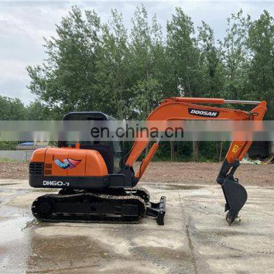 South Korea the original import Used doosan DH60 crawler excavator/digger doosan DH60