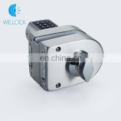 Smart Digit Lock, Password & Rfid Card Open in Keyless for Frameless Glass Door Lock Office or Home photo-4