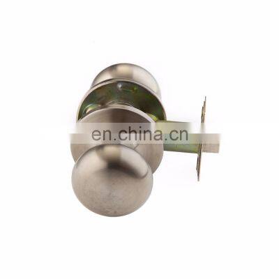 Satin Stainless Steel Passager Two Round Ball Dummy Knob Tubular Door Lock photo-2