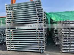 Hot Dip Galvanized Construction Steel Shoring Prop Adjustable Height Jack for Sale photo-3