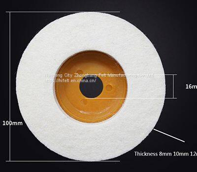 Wool Flap Wheel And Wool Flap Discs For Polishing Stainless Steel photo-2