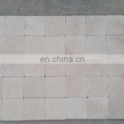Customizable New Fashion Luxury Model Premium Select Ivory Travertine Tumbled Tile Made in Turkey photo-3