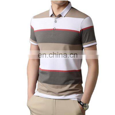 Wholesale high quality polo T-shirts for Men custom pattern logo premium designs comfortable fitting OEM ODM