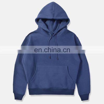 Custom Design High Quality Sublimation Men's Hoodies Custom Logo 100% Cotton Oversized Plain Pullover Thick Heavy Fleece Jumper photo-4