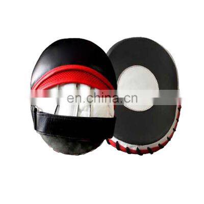 Cheap V Shape Curved Custom Leather Boxing Focus Pads photo-3
