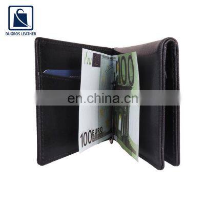 Unique Design Eye Catching Look RFID Feature Genuine Leather Wallet Manufacturer