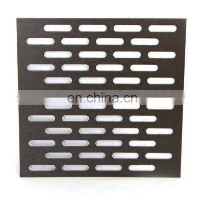 Aluminum alloy laser cutting perforated metal panels decorative