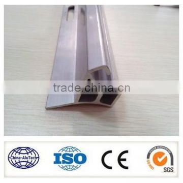 mill finish aluminium profile for solar rail track