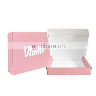 Custom Logo Mailer Shipping Delivering Box Clothes/Shoes/Underwear Corrugation Box Corrugated Paper Packaging Box