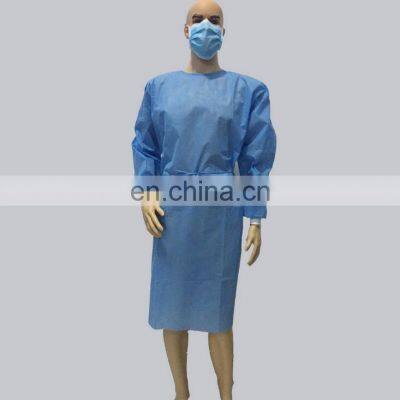 OEM 45g Disposable Non Woven Isolation Gown for Hosbital Suit photo-4