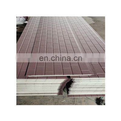 Steel insulated panels house phenolic insulated panel machine metal carved sandwich panel