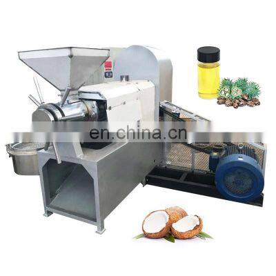 Presser Mini Coconut Commercial Edible Extract Castor Extruder Extractor Cold Screw Oil Press Machine