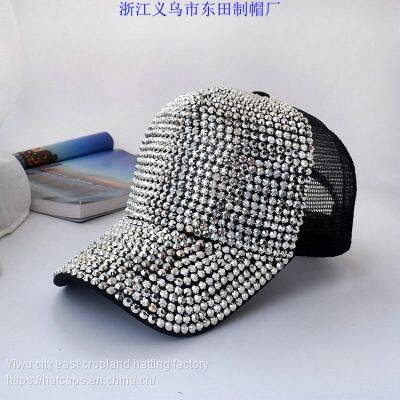 Female set auger summer baseball cap fashion travel leisure hat shading sun hats wholesale and personalization