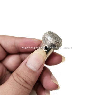 45 Steel Electroplated Diamond 300 Mesh 60 Degree Diamond Connection Shaft Diameter 20mm photo-5