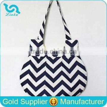 Factory Direct Sale Custom Chevron Shoulder Bag Zig Zag Print Shoulder Bag With Iphone Case