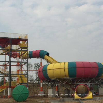 Manufacturers Wholesale Water Park Slide Pool Equipment Children's Water Playground Equipment Water Combination Slide photo-5