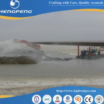 China Salt Mining Dredger for Salt Lake Extraction with High Capacity Dredging