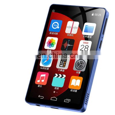 M9 4.0Inch IPS Touch Screen WiFi MP4 Player With Speaker BT 5.0 HiFi Lossless MP3 Player Built-in Memory 16GB