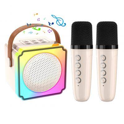 Portable smart music bluetooth boxing home magic speaker brands mini karaoke machine for kids adults portable bluetooth, speaker