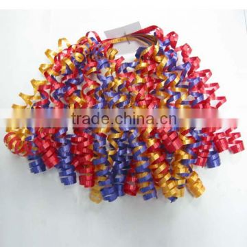 Wholesale Ribbon Suppliers Curly Ribbon Wrapping Bow for Gift/Matte curly ribbon bow