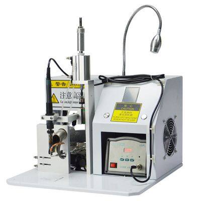 HY-H06 LED lamp wiring spot welding machine CD terminal automatic soldering machine