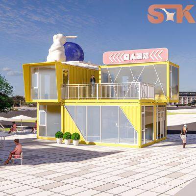 Улица закусочных. Креативный контейнерный мобильный дом