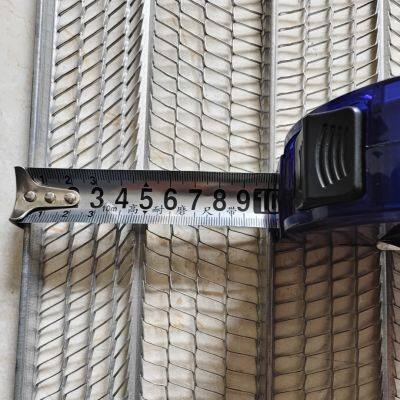 Galvanized Rib Lath 0.3mm X 600mm X 2500mm Modern Carbon Steel Ribbed Metal Lath for Plaster Base Walls Durable Roofing
